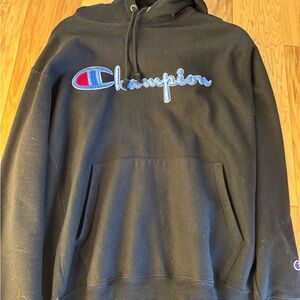 Champion Men’s Black Hoodie